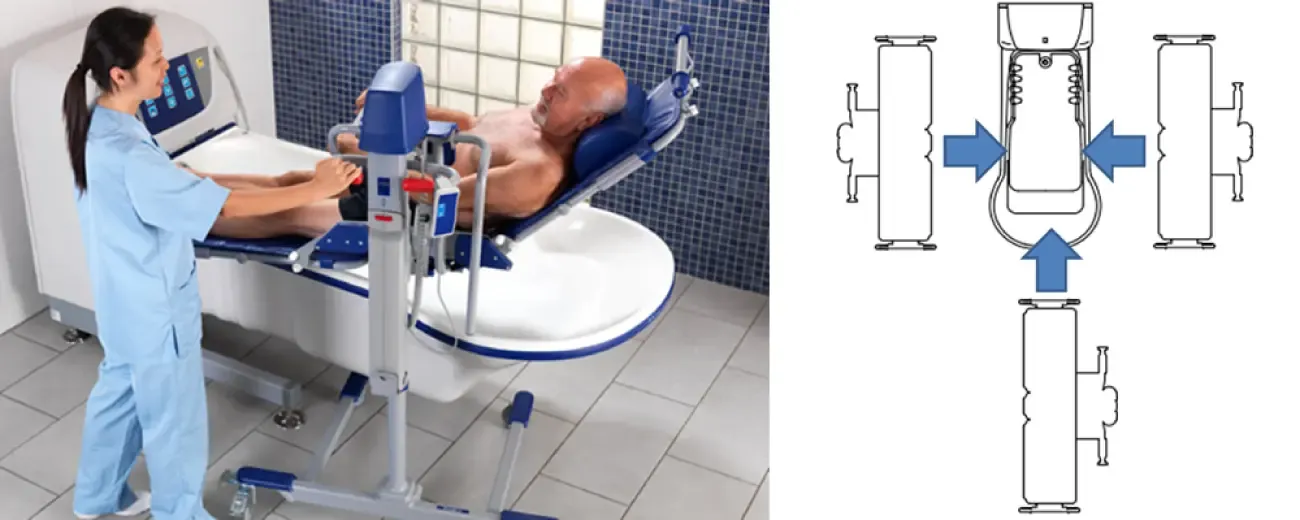 電動昇降式入浴システム 省スペース2.webp