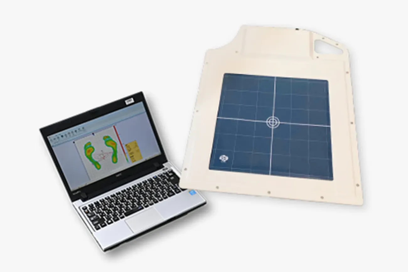 SRソフトビジョン足圧版 足圧分布を可視化.webp