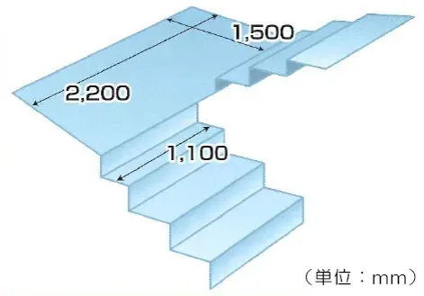 ステアエックス　対応可能階段