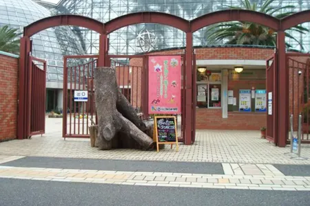 熱帯植物園も事前申請により建物近くで乗降可能