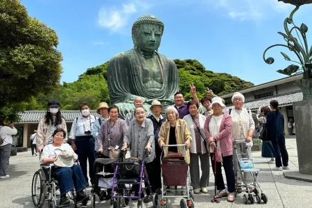 デイサービス湘南高村の皆様とレンタル利用者様