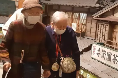 精巧に再現された帝釈天参道