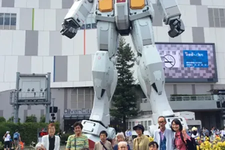 お台場にガンダムが出現！圧倒されました