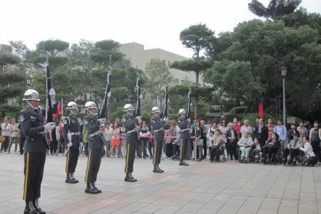 忠烈祠の衛兵交代式